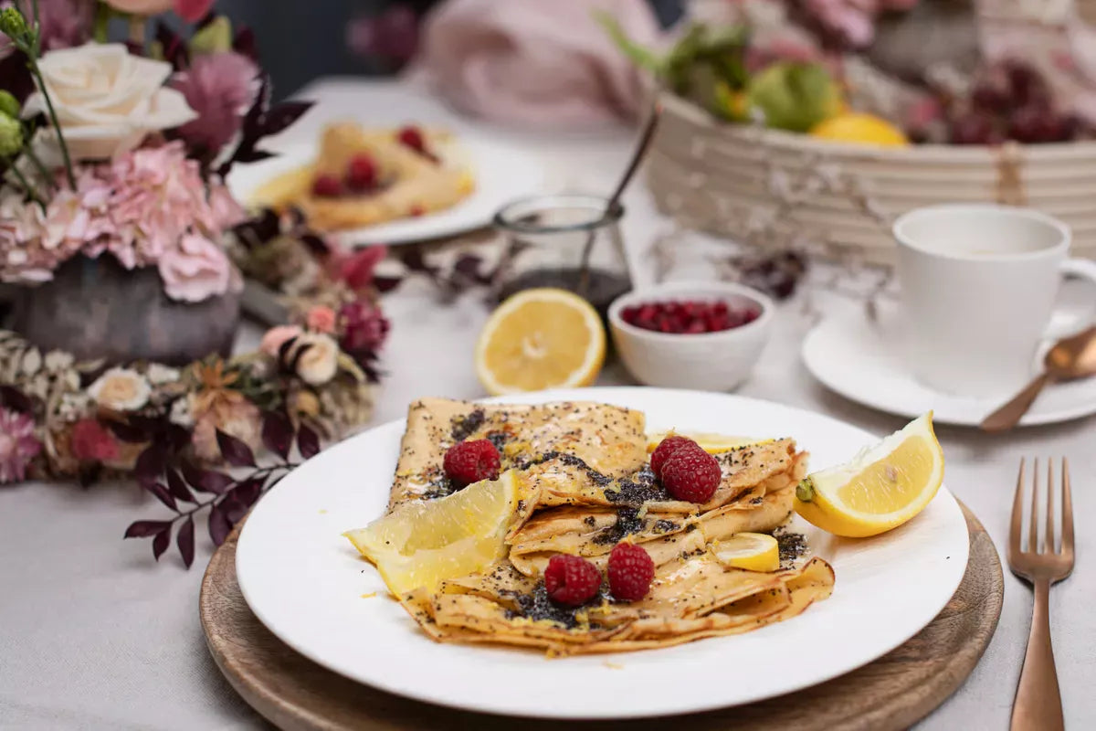 Gastblog: Cooking Catrin - Crepe Suzette mit Zitrone und Mohn